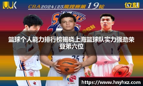 篮球个人能力排行榜揭晓上海篮球队实力强劲荣登第六位